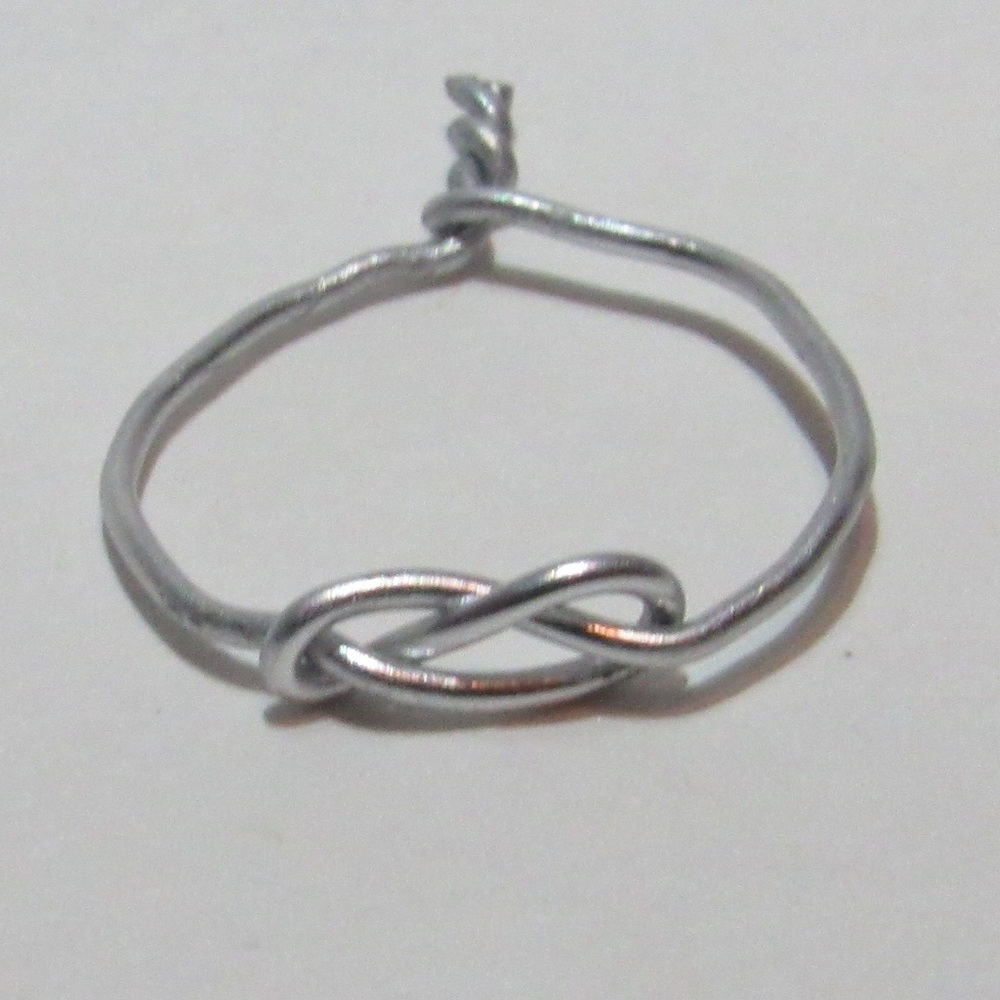 Silver Infinity Ring - Picture 4 of 4